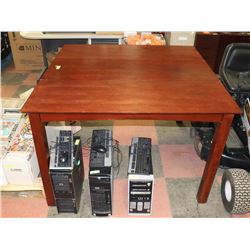 BAR HEIGHT DINING TABLE (54"X54"X36")