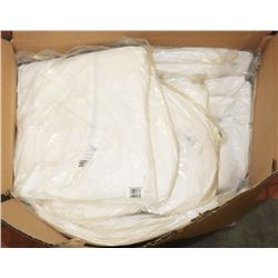 BOX OF SIZE M DISPOSABLE COVERALLS