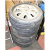 Image 1 : SET OF 4 HONDA 15"  RIMS WITH TIRES