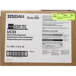 CASE OF 4 TASKI HEAVY DUTY DEGREASER