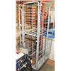 Image 1 : ONE STEEL CAGE ON CASTERS FOR STORING BOXES, CAN