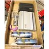 Image 1 : BOX OF ASSORTED STEREO EQUIPMENT