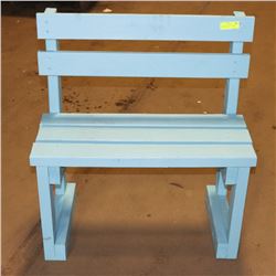 CHILDREN'S/ADULTS BENCH 29 X 15 X 34