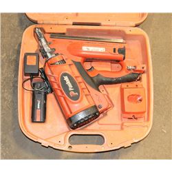PASLODE IMPULSE NAILER IN CASE.