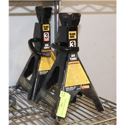 PAIR OF 3 TON JACK STANDS