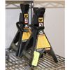 Image 1 : PAIR OF 3 TON JACK STANDS