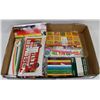 Image 1 : FLAT OF AT LEAST 10 PENCIL CASE SETS W/ 1 PACK OF