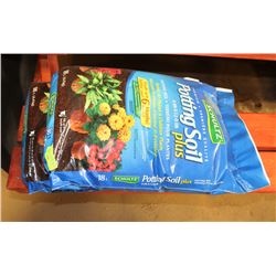 LOT OF 2  BAGS OF SCHULTZ POTTING SOIL PLUS