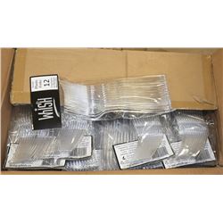 CASE OF 40 PKGS OF 12 HEAVIER REUSABLE CLEAR