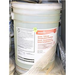 5 GALLON PAIL OF SUMA TEMPERATURE SANITIZER