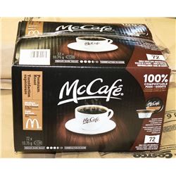 MCCAFE MEDIUM DARK ROAST COFFEE 72 SINGLE SERVE