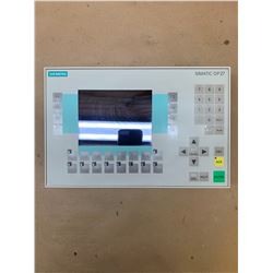 SIEMENS 6AV3627-1LK00-1AX0 OPERATOR PANEL OP27 COLOR