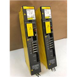 (2) Fanuc A06B-6096-H203 Servo Amplifier Modules