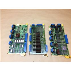 (3) Fanuc Circuit Boards *See Pics for Part Numbers*