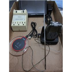 Bundle of Electronics / Garmin  Maps / Digital wireless  Meat Thermometer /