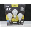 Image 1 : 3 pack LED Dimmable Lightbulbs / 100watt replacement / last 22 years