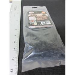 New Cable/Zipties Heavy Duty black 8 inch 100 pieces
