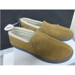 New Mossimo Genuine Suede Men's Slippers non marking sole size 11