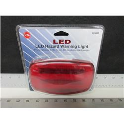 New LED Magnetic Hazard Warning Light / 180 Flashes per min or solid red