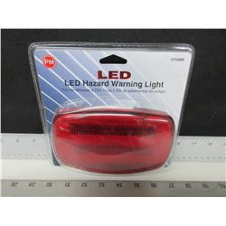New LED Magnetic Hazard Warning Light / 180 Flashes per min or solid red