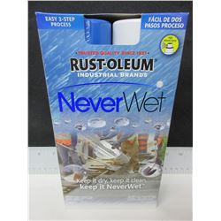 Rust-Oleum Never Wet / Use on surfaces you don't want Mud , Water or Ice
