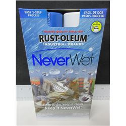 Rust-Oleum Never Wet / Use on surfaces you don't want Mud , Water or Ice