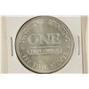 Image 2 : 1 TROY OZ .999 FINE SILVER ROUND SUNSHINE MINTING