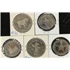 Image 2 : 5 ASSORTED CANADA TRADE DOLLARS UNC 1978