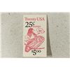 Image 2 : USPS BOOKLET OF 20-TWENTY FIVE CENT OWL STAMPS