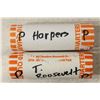 Image 1 : 2-$10 ROLLS OF 2016-P HARPERS NATIONAL PARK &