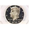 Image 1 : 2000-S SILVER KENNEDY HALF DOLLAR PCGS PR69 DCAM