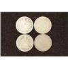 Image 1 : 1853,54,56 & 1857 SEATED LIBERTY DIMES