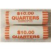 Image 1 : 2-$10 ROLLS OF 2010-P & D HOT SPRINS NATIONAL PARK