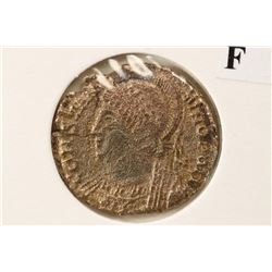 330-333 A.D. ANONYMOUS HELMETED ROMA / VICTORY