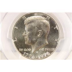 1976-S SILVER KENNEDY HALF DOLLAR PCGS MS66