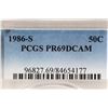 Image 3 : 1986-S KENNEDY HALF DOLLAR PCGS PR69 DCAM