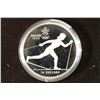 Image 1 : 1986 CANADA CALGARY 1988 OLYMPICS $20 SILVER PF