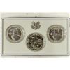 Image 2 : 1983 P/D/S US OLYMPIC 3 COIN SILVER DOLLAR SET