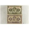 Image 1 : LUXEMBOURG VINTAGE 5 & 10 FRANCS CURRENCY