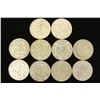 Image 1 : 10 ASSORTED 1957-1964 MEXICO .100 SILVER PESOS
