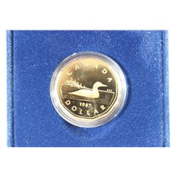 1987 CANADA SPECIAL PROOF EDITION LOON DOLLAR