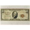 Image 1 : 1929-$10 NATIONAL CURRENCY MINNEAPOLIS BROWN SEAL