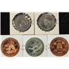 Image 2 : 5 ASSORTED CANADA TRADE DOLLARS UNC 1987 ST.