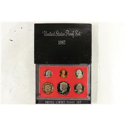 1982 US PROOF SET (WITH BOX)