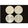 Image 2 : 2-1964 & 1964-D WASHINGTON SILVER QUARTERS