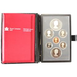 1981 CANADA DOUBLE DOLLAR PROOF SET LOCOMOTIVE