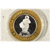 Image 1 : CASINO $10 SILVER TOKEN (UNC) MISTER O'LUCKY