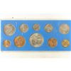 Image 1 : 1953 GREAT BRITAIN 10 COIN PROOF SET