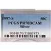 Image 3 : 1997-S SILVER KENNEDY HALF DOLLAR PCGS PR70 DCAM