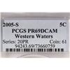 Image 3 : 2005-S WESTER WATERS NICKEL PCGS PR69 DCAM
